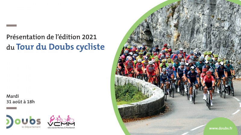 Présentation de l’édition 2021 du Tour du Doubs cycliste Département